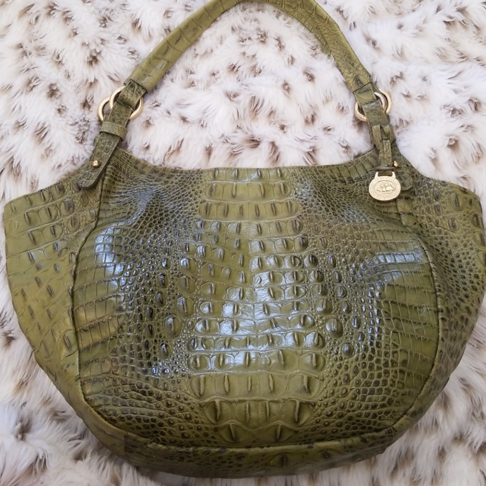 Brahmin Croco Hobo